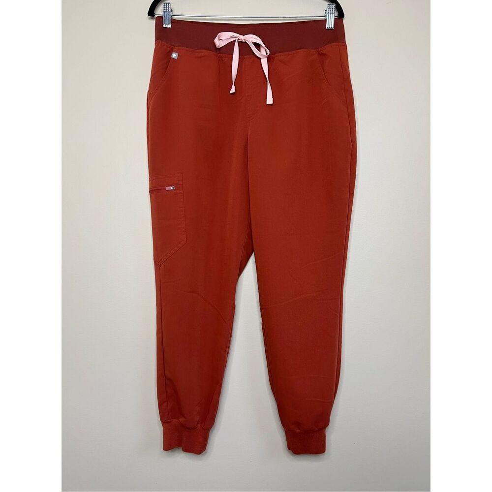 Figs Zamora Jogger Scrub Pants in Auburn